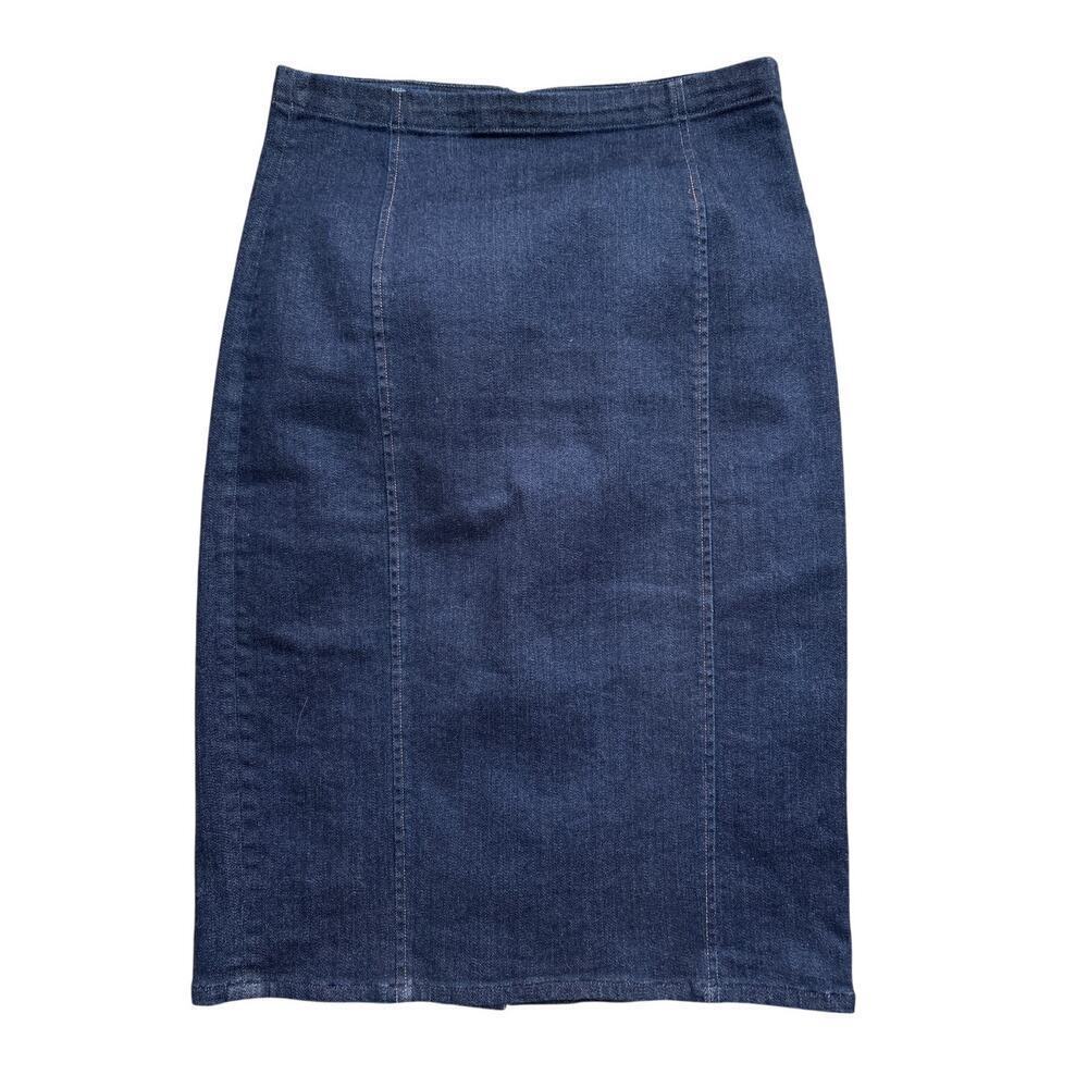 Ralph Lauren Polo Denim Skirt Size 4 Blue Western Preppy Heritage